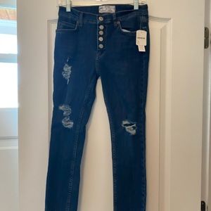 Free People Ripped Jeans Brand New